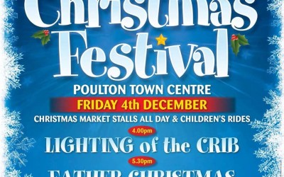 Poulton Xmas Festival- Fri 4 Dec- 6pm