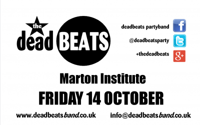 Marton Institute – Friday October 14th