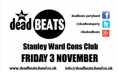 Stanley Ward- This Friday 3 Nov