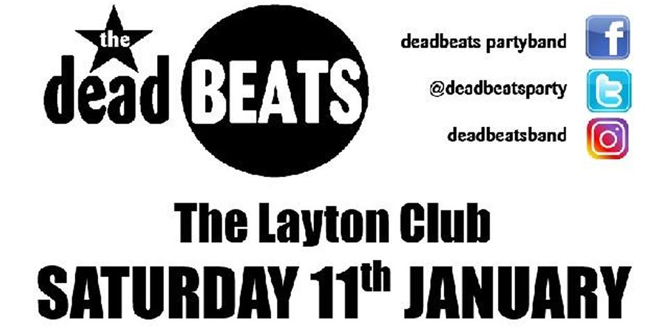 The Layton Club Saturday Jan 11th